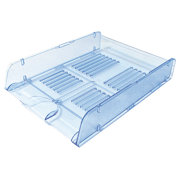 Vaschetta portacorrispondenza TR25310 - 26x34x6 cm - azzurro trasparente - Arda