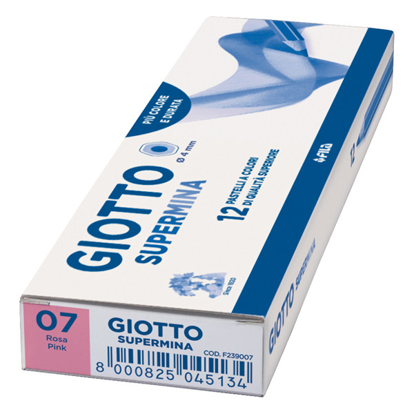 Pastello Supermina - mina 4 mm - rosa 07 - Giotto
