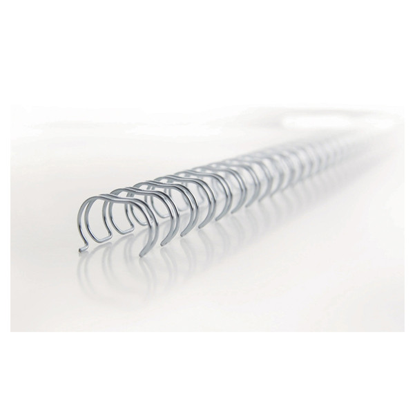 Dorsi spirale - metallo - 34 anelli passo 3:1 - 6,3 mm - bianco - GBC - scatola 100 pezzi