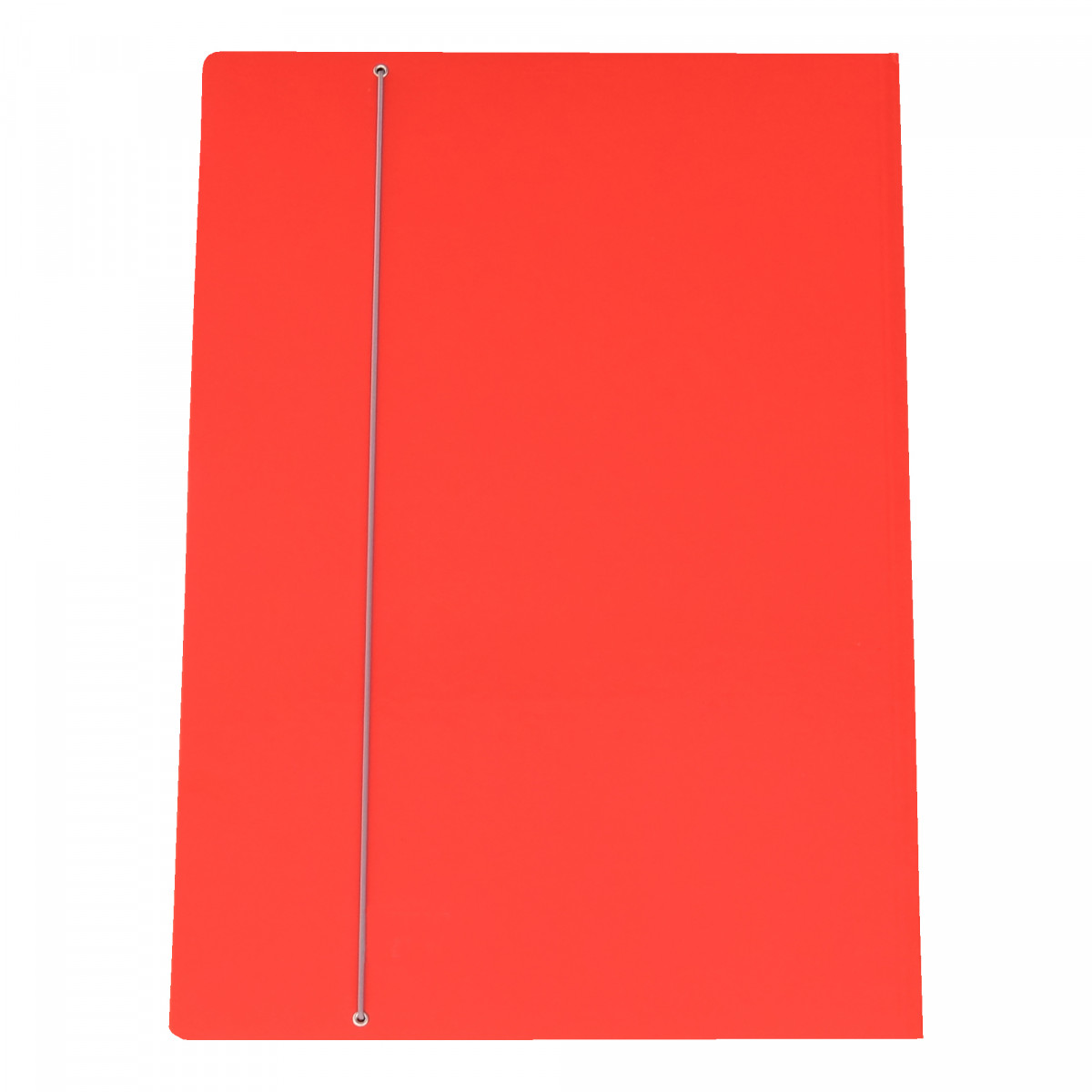 Cartella con elastico - A3 - dorso variabile - cartone plastificato - rosso - Cartotecnica del Garda