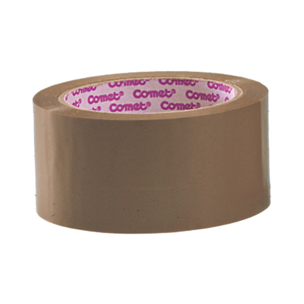 Nastro adesivo - PPL - 50 mm x 66 mt - color avana - Comet