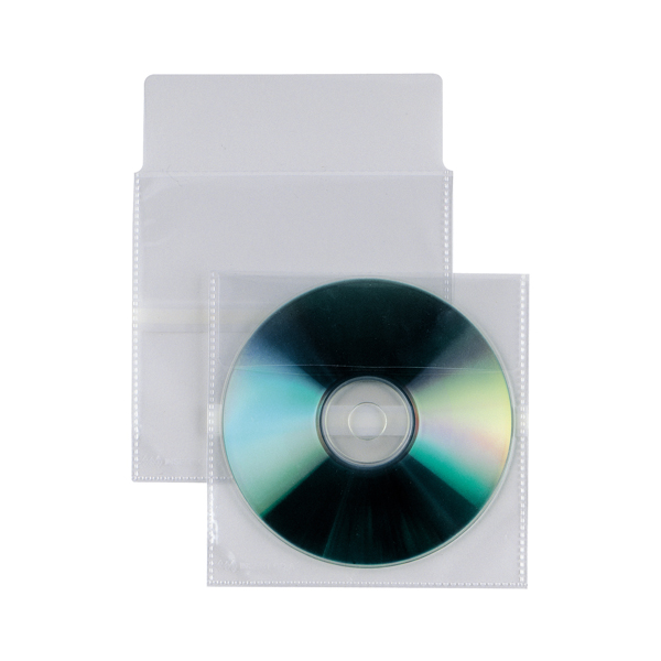 Buste a sacco Insert CD A - patella di chiusura - striscia adesiva - PPL - 125x120 mm - Sei Rota - conf. 25 pezzi