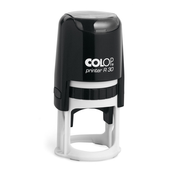 Timbro Printer R30 - diametro 30 mm - 5 righe - personalizzabile - autoinchiostrante - Colop