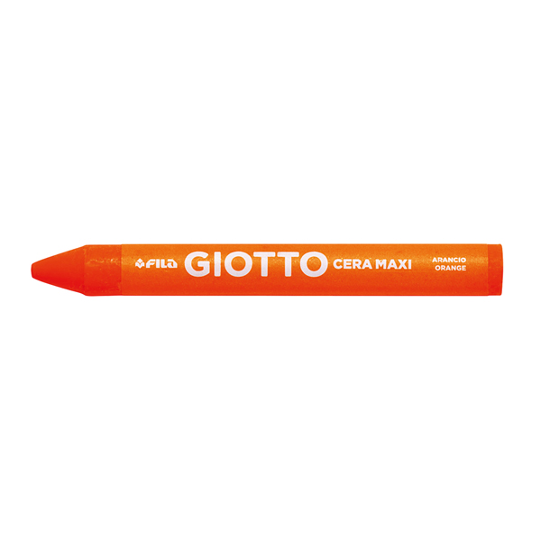 Pastelli cera maxi - lunghezza 100mm D11,50mm - Giotto - barattolo 60 pastelli