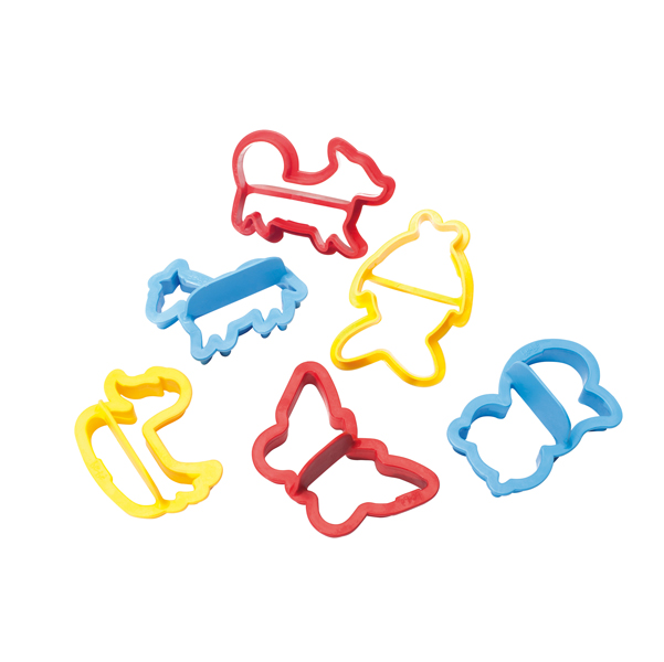 Pasta modellabile DiDo medio - DiDo - secchiello 10 salsicciotti con attrezzi