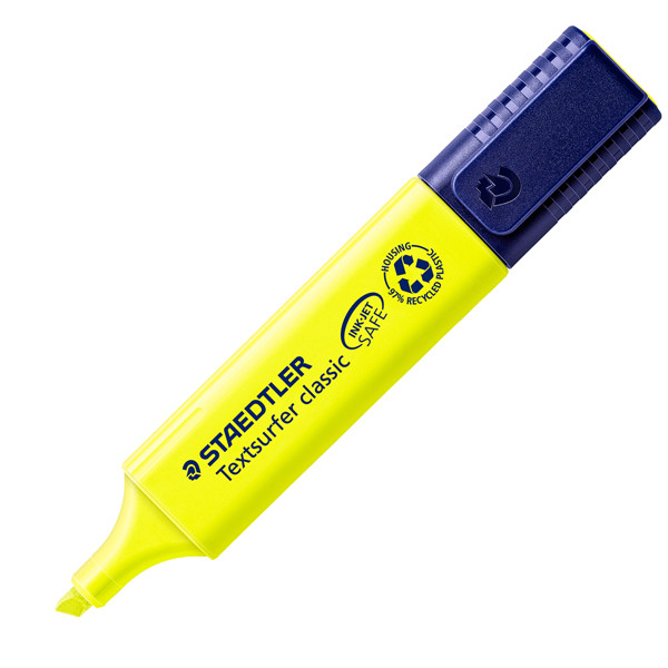 Evidenziatore Textsurfer Classic - punta a scalpello - tratto da 1,0-5,0mm - astuccio 4 colori - Staedtler