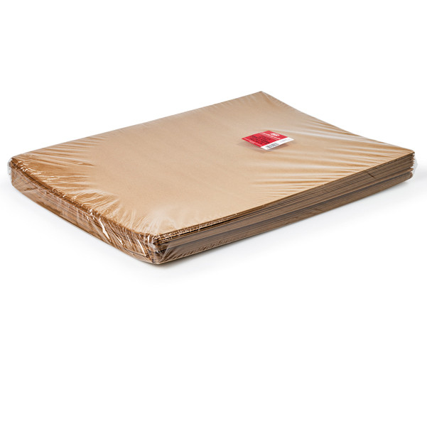 Carta Kraft ecologica- da pacchi - 80 gr - foglio 100 x 140 cm - avana - Rex Sadoch - conf. 50 fogli