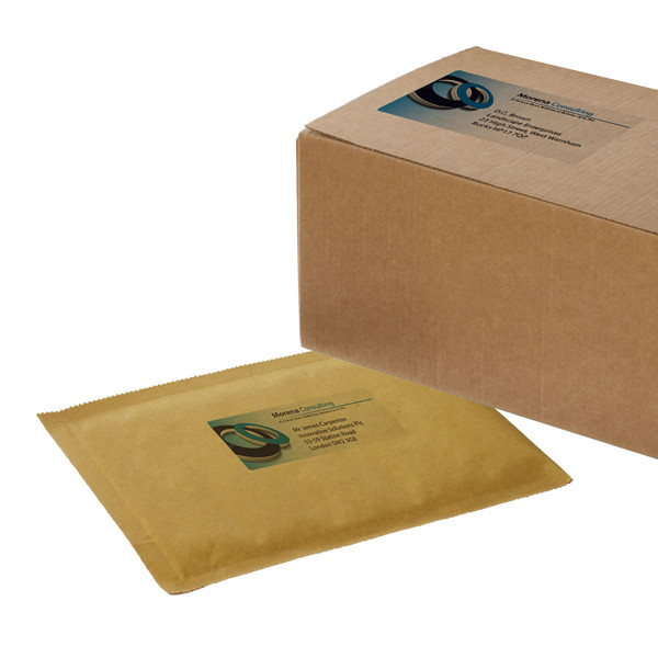 Etichette adesive J8560 - in PE - inkjet - permanenti - 63,5 x 38,1 mm - 21 et/fg - 25 fogli - trasparente - Avery