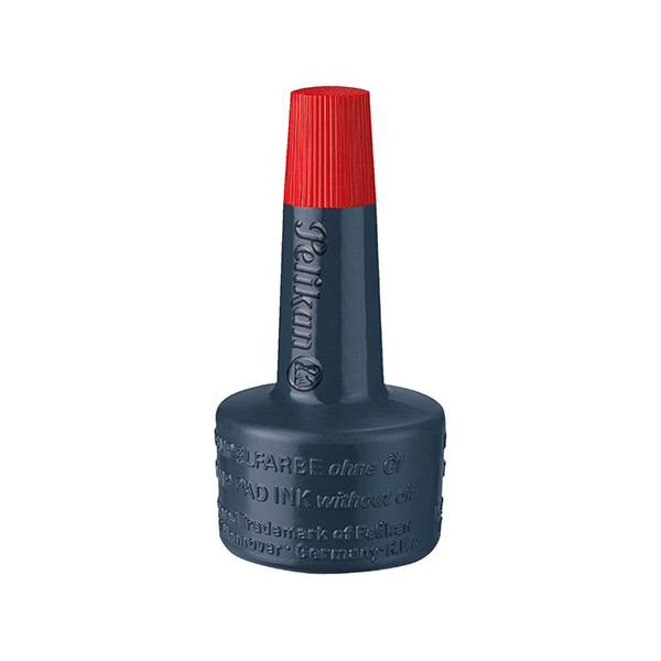 Inchiostro 4k per cuscinetti - senza olio - 28 ml - rosso - Pelikan