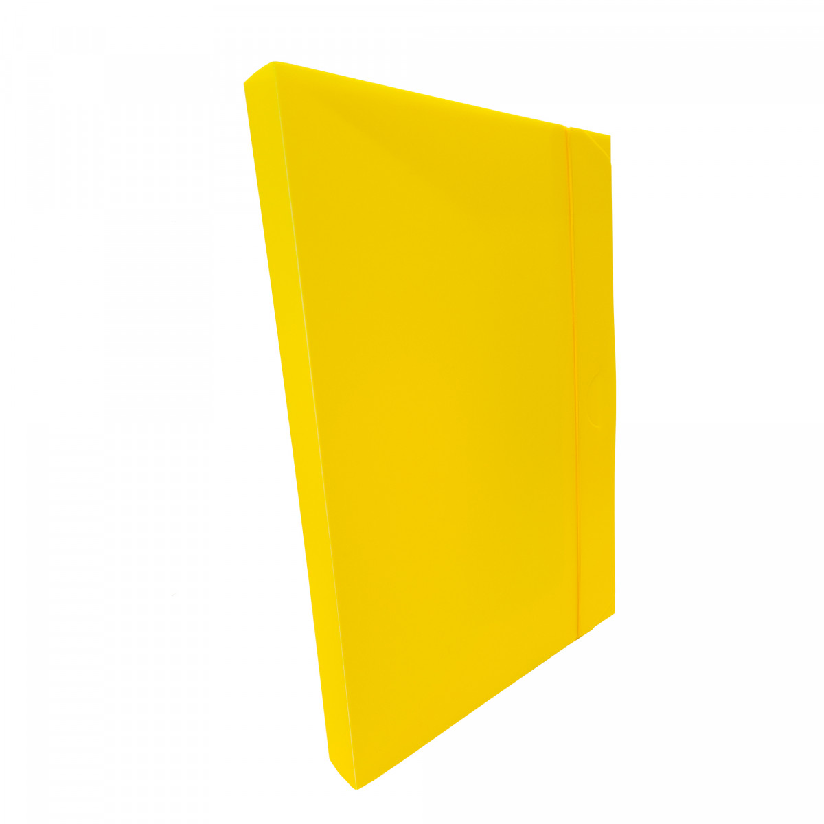 Cartella progetto con elastico - 24 x 35 cm - dorso 3 cm - giallo - Fellowes