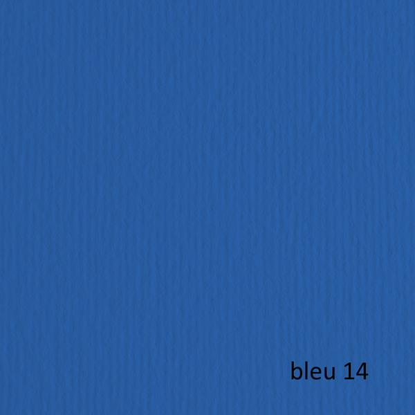 Cartoncino Elle Erre - 50x70cm - 220gr - blu 114 - Fabriano - blister 20 fogli