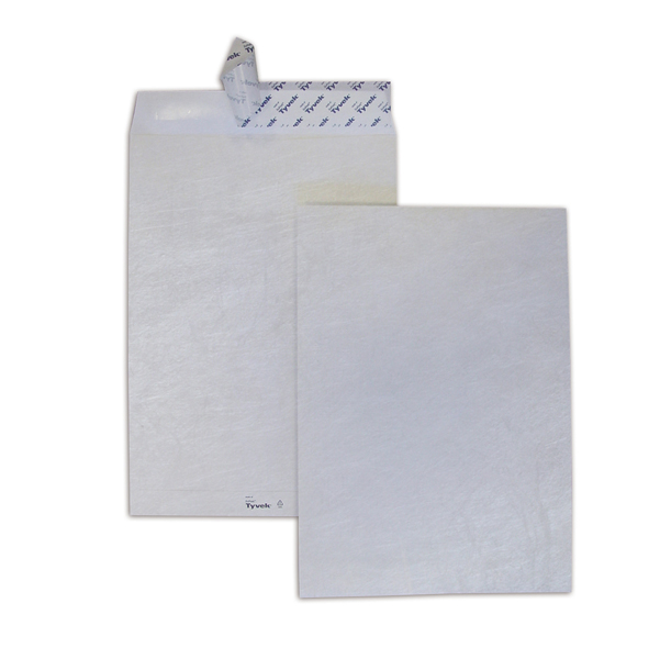 Busta a sacco in Tyvek - serie Postyvek - strip adesivo - 229x324 mm - 55 gr - Blasetti - conf. 100 pezzi