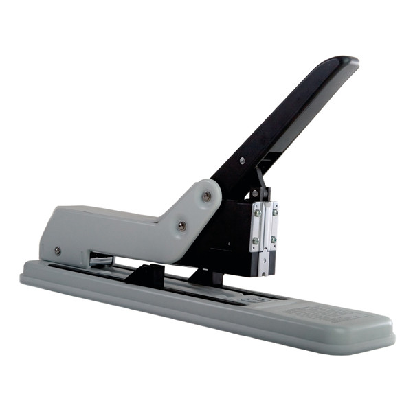 Cucitrice da tavolo 130 - braccio lungo - max 180 fogli - grigio/nero - Molho Leone