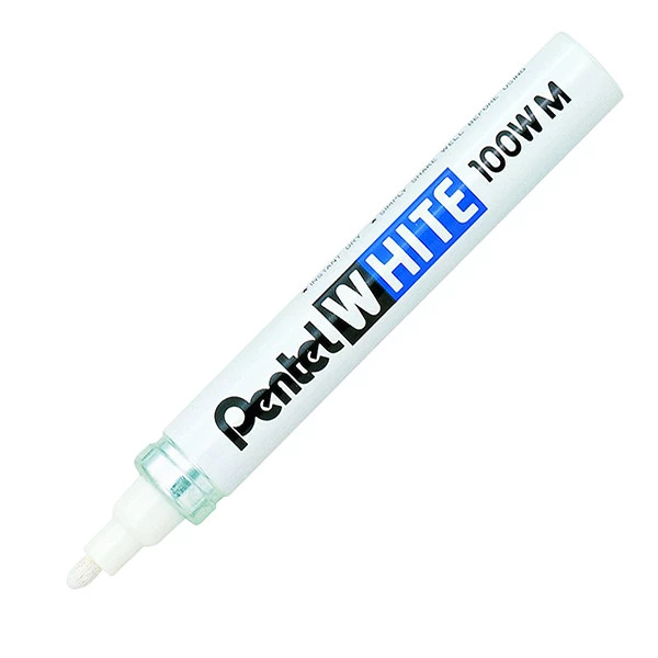 Marcatore White Marker - punta media 3,9mm - bianco - Pentel