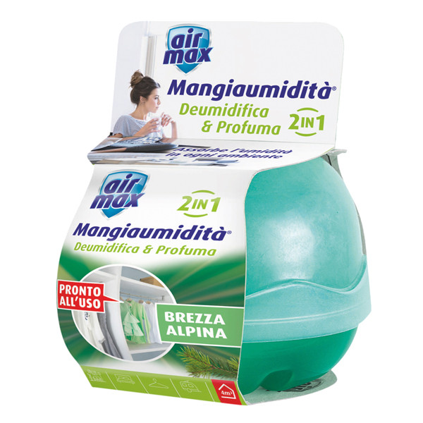 Kit Mangiaumidit&agrave; 2 in 1 Deo Brezza Alpina - 40 gr - Air Max