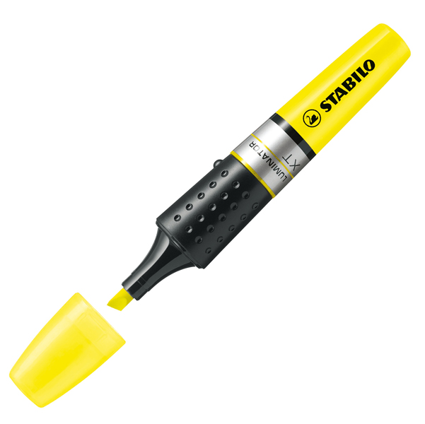 Evidenziatore Stabilo Luminator - punta a scalpello - tratto 2,0-5,0mm - set 4 colori - Stabilo