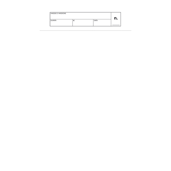 Blocco buste nota spese - 28 x 15cm - Edipro - conf. 25 buste