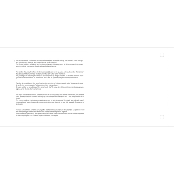 Scheda di notifica - fogli snap - 25 fogli 2 copie autoricalcanti - 10 x 22cm - Edipro - conf. 250 pezzi