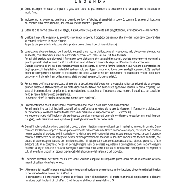 Dichiarazione conformitA' impianto Snap - 5 copie snap - 29,7 x 21cm - 100 fogli - Edipro