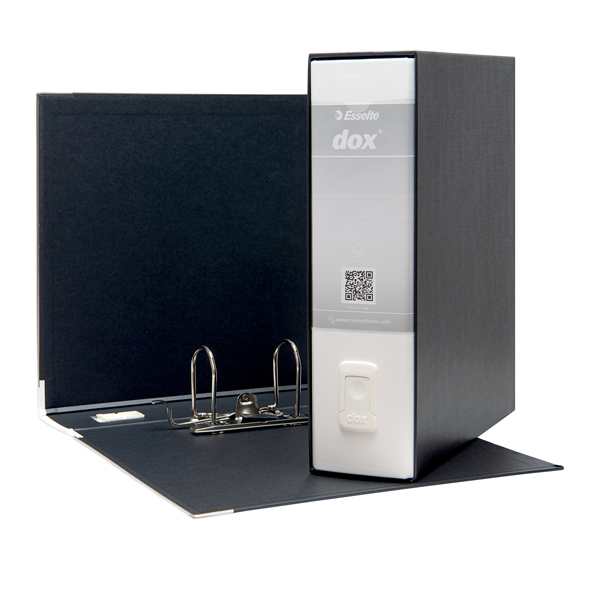 Registratore Dox 1 - dorso 8 cm - commerciale 23x29,7 cm - bianco - Esselte