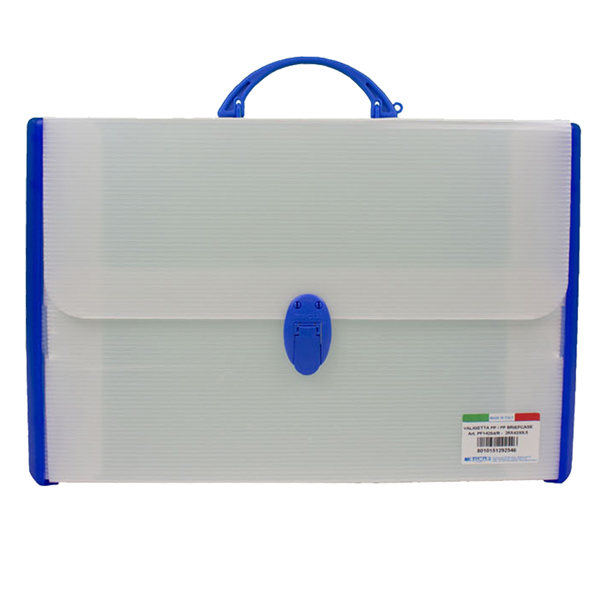 Valigetta polionda 254/R - 28x38cm - dorso 8cm rigido - Balmar 2000