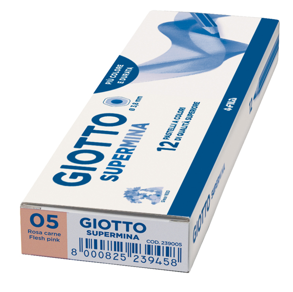 Pastello Supermina - mina 3,8 mm - rosa carne 05 - Giotto