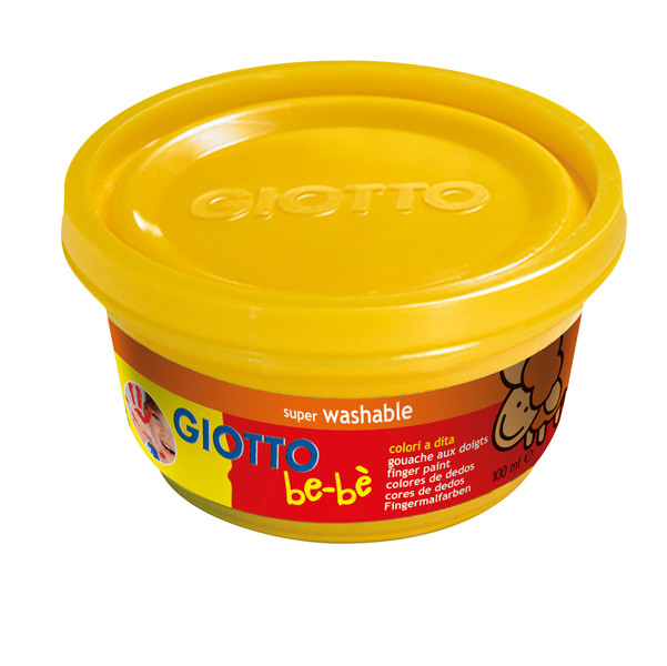 Supercolori a dita - 100 ml - rosso, blu, giallo - Giotto - conf. 3 pezzi