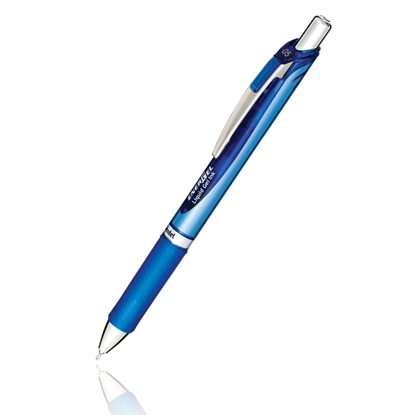 Roller a scatto Energel XM Click - punta 0,5mm - blu - Pentel