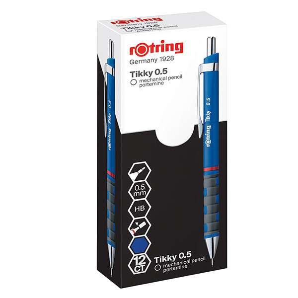 Portamine Tikky - mina 0,5mm - fusto blu - Rotring