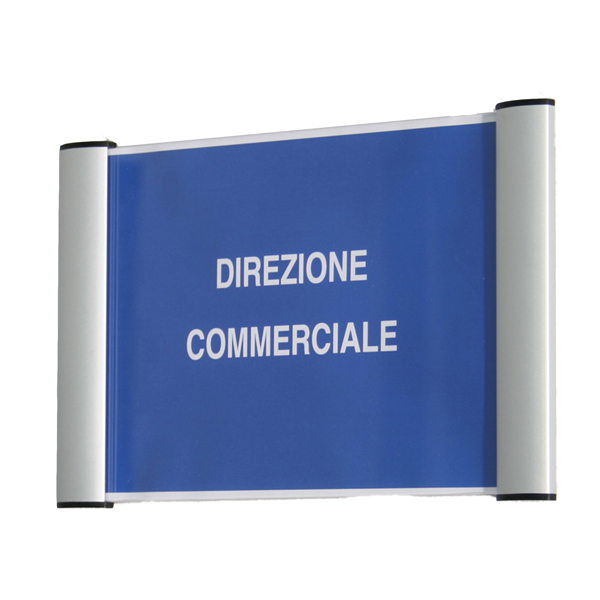 Porta targa appendibile Wall Sign - A4 - 21x30 cm - Tecnostyl