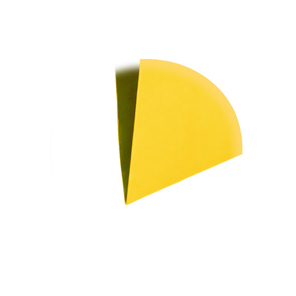 Cartella sospesa Joker - armadio - interasse 33 cm - fondo V - 33 x 28 cm - giallo - Bertesi