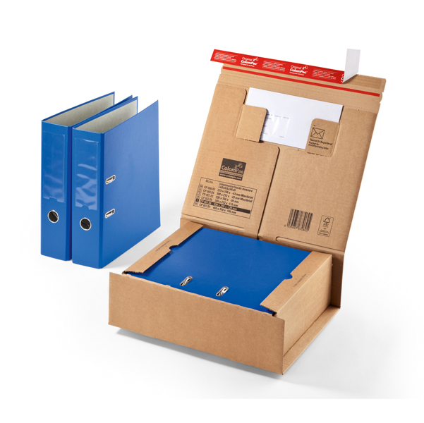 Scatola CP 067 per spedizioni - color avana - formato C5 (230x166x90 mm) - ColomPac