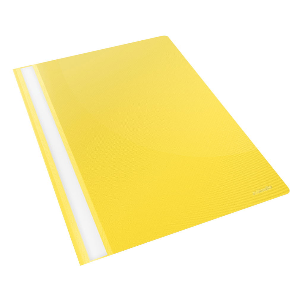 Cartellina ad aghi Report File - con fermafogli - PPL - 21x29,7 cm - giallo - Esselte
