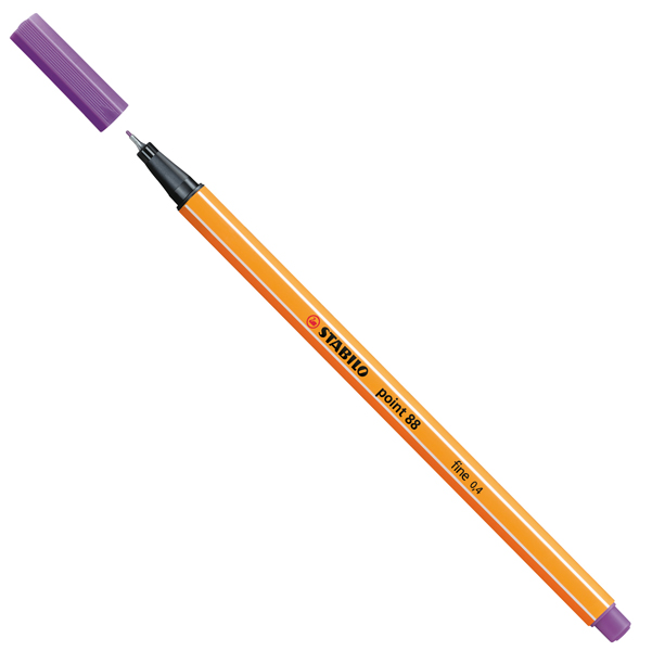 Fineliner Point 88 - tratto 0,4 mm - lilla chiaro 59 - Stabilo
