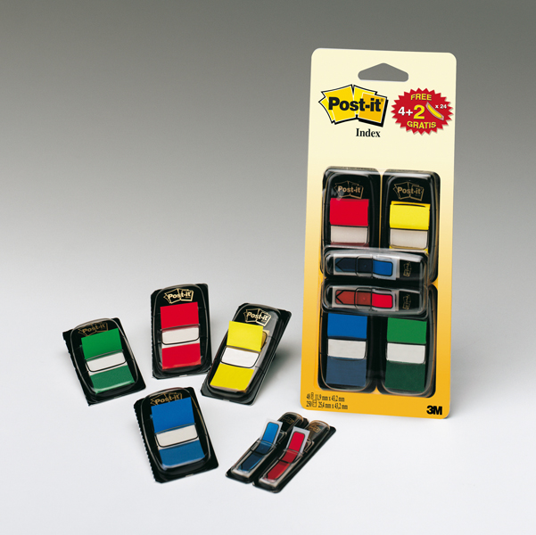 Segnapagina Post it Index + 48 Mini Freccia - 680-VAD5EU - 4 colori classici - conf. 200 pezzi