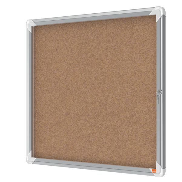 Bacheca per interni - fondo in sughero - 6 fogli A4 - orizzontale - Nobo