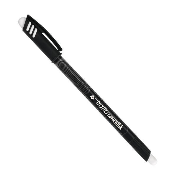 Penna a sfera cancellabile Cancellik - punta 1,0mm - colori assortiti - Tratto - conf. 4 pezzi