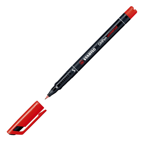 Pennarelli OHPen 841 universal permanente - punta superfine 0,4mm - astuccio 4 colori - Stabilo