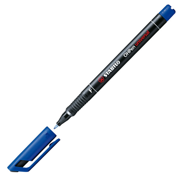 Pennarelli OHPen 842 universal permanente - punta fine 0,7mm - astuccio 4 colori - Stabilo