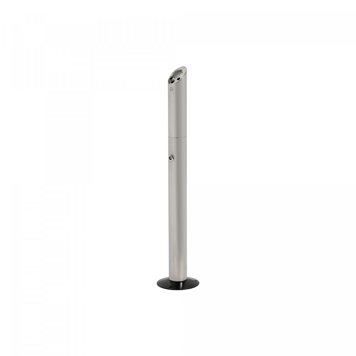 Portacenere da terra - da esterno - diametro 18 cm - H 90 cm - acciaio inox