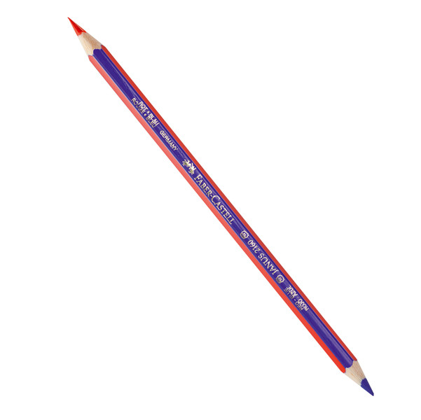 Matita bicolore sottile - rosso/blu - Faber-Castell