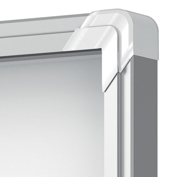 Bacheca per interni - fondo magnetico bianco - 9 fogli A4 - verticale - Nobo