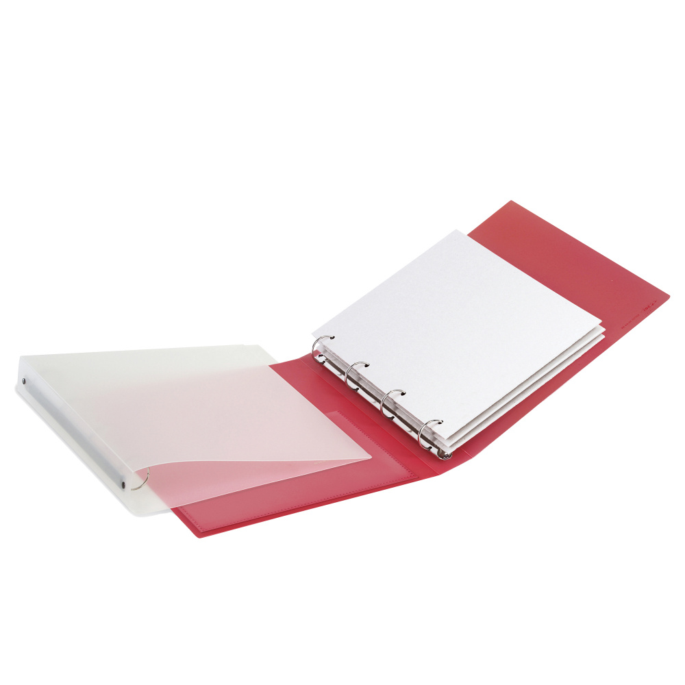 Raccoglitore Myto - 4 anelli tondi 30 mm - dorso 3,5 cm - 22x30 cm - colori assortiti - Sei Rota