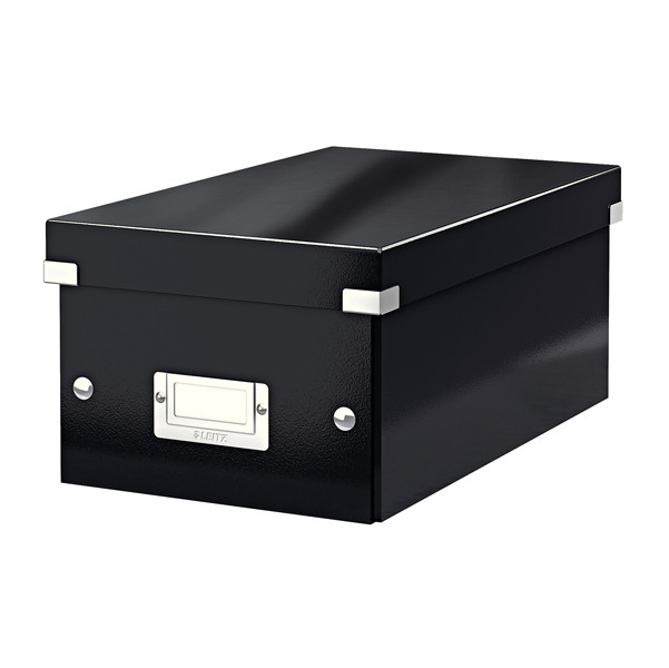 Scatola archivio Click & Store - per DVD - 20,6 x 14,7 x 35,2 cm - nero - Leitz