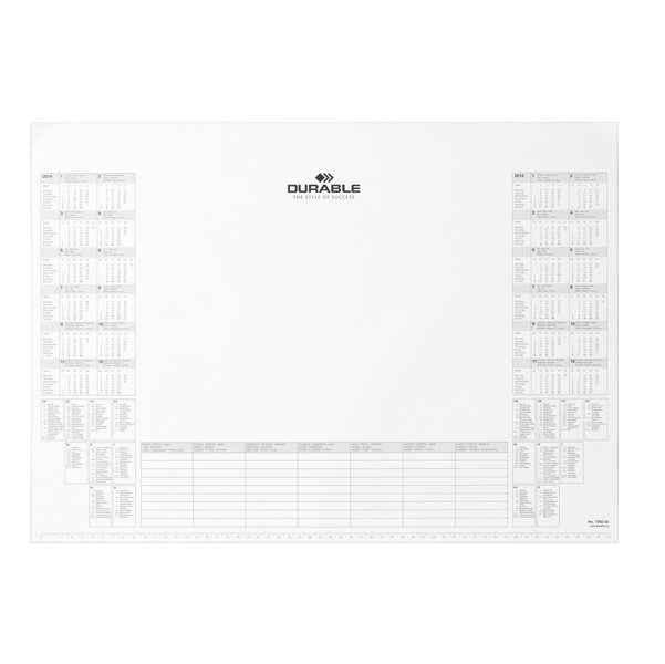 Ricambio da 25 fogli per sottomano - 57 x 41 cm - Durable