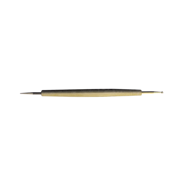 Bulino - doppia punta in acciaio per sbalzo/embossing - 18.5cm - CWR
