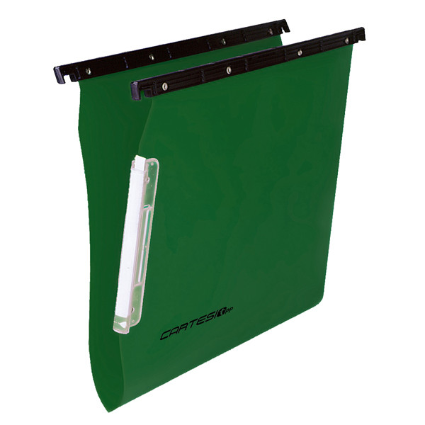 Cartella sospesa Cartesio PP - armadio - PPL - interasse 33 cm - fondo V - 32,6 x 28 cm - colori assortiti - Bertesi