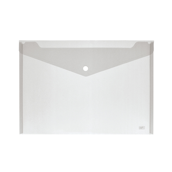 Busta con bottone - formato orizzontale - 24x18,5 cm - colori assortiti - Lebez