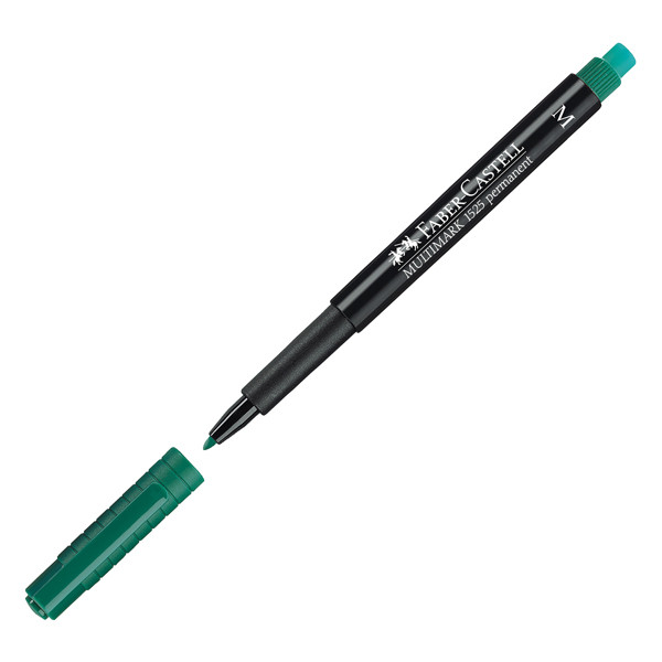 Pennarello Multimark universale permanente con gomma - punta media 1,0mm - astuccio 8 colori - Faber-Castell