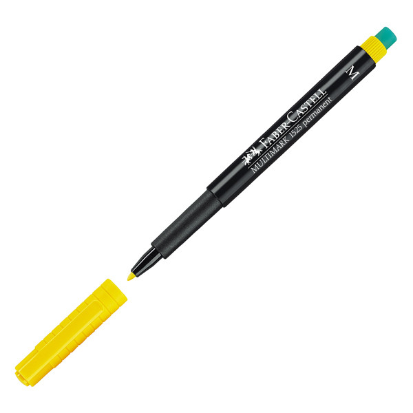 Pennarello Multimark universale permanente con gomma - punta media 1,0mm - astuccio 8 colori - Faber-Castell